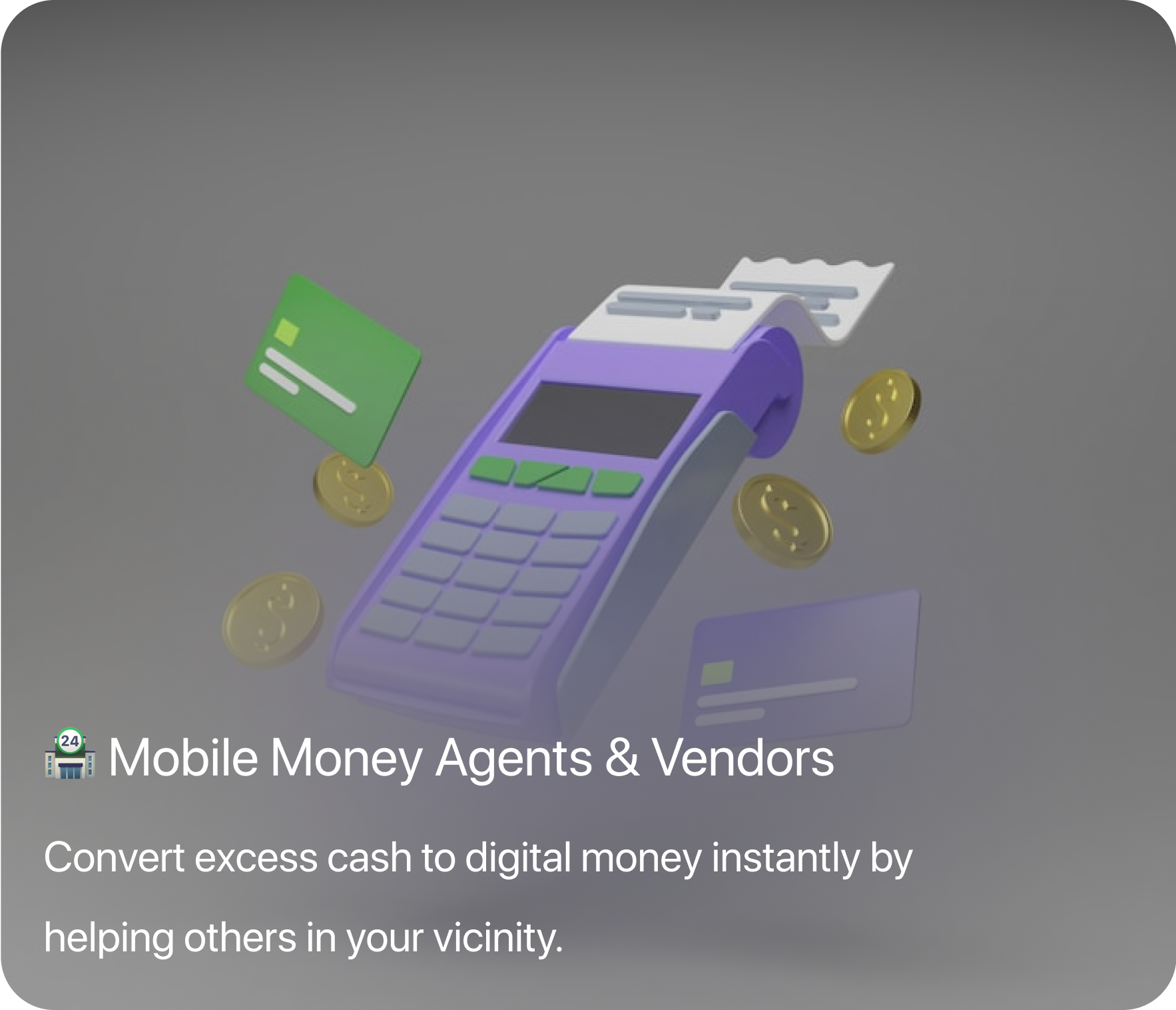 Mobile Money Agents & Vendors