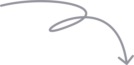 Curved arrow