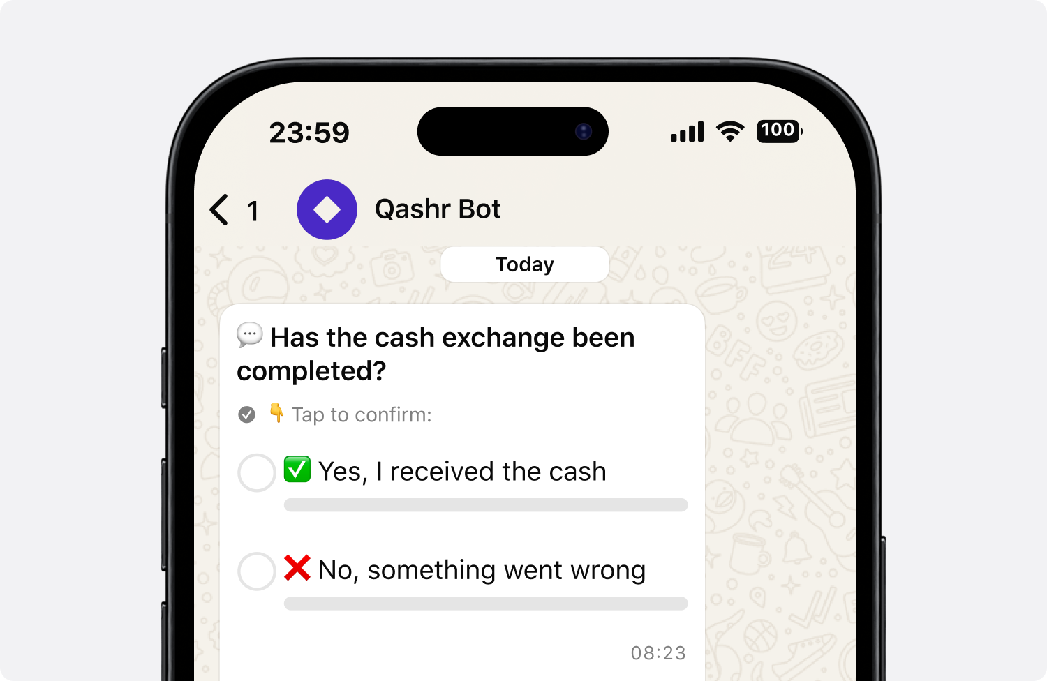 Exchange + Confirm